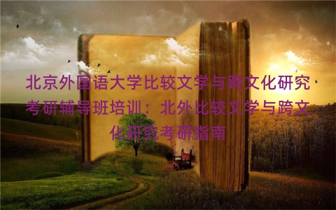 北京外国语大学比较文学与跨文化研究考研辅导班培训：北外比较文学与跨文化研究考研指南
