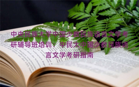 中央民族大学中国少数民族语言文学考研辅导班培训：中民大中国少数民族语言文学考研指南